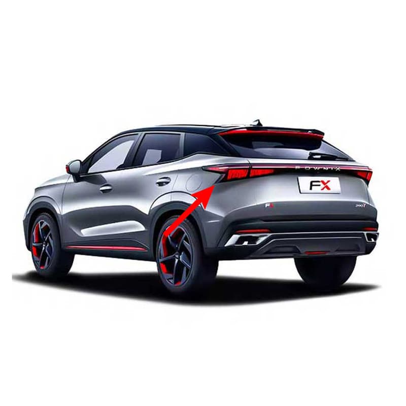چراغ عقب چپ روی گلگیر خودرو فونیکس FX
