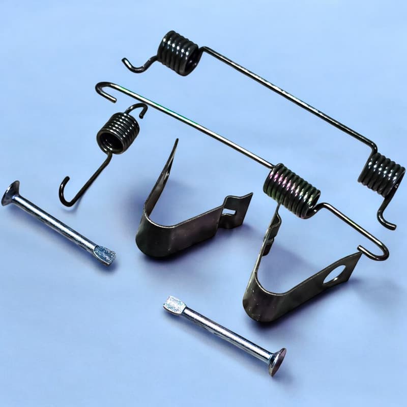 فنر نگهدارنده لنت ترمز عقب خورشید موتور مدل 001410 مناسب برای پراید بسته 8 عددی