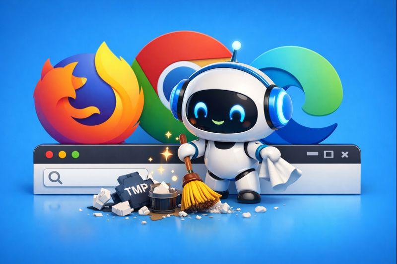 تصویر مقاله: چگونه کش مرورگر خود را پاک کنیم؟ (ویژه مرورگرهای کروم، فایرفاکس، سافاری و اج)