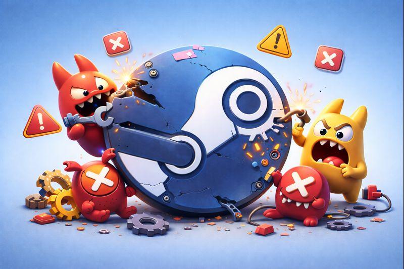 تصویر مقاله: آشنایی با خطاهای استیم و بهترین روشهای رفع آنها